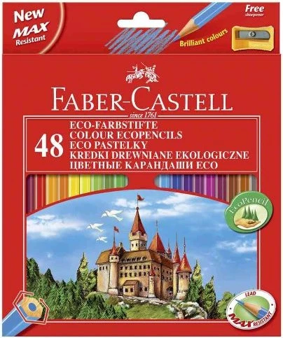 Faber-Castell Classic Colour Buntstift sortiert, 48er-Set