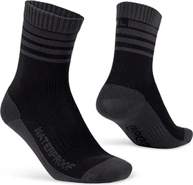 GripGrab Merino-Lined Waterproof Winter Socken schwarz