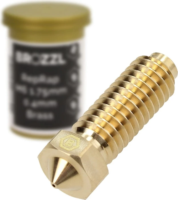 Brozzl Druckdüse Messing für Anycubic Kobra 2 Series, 1.75mm, 0.6mm