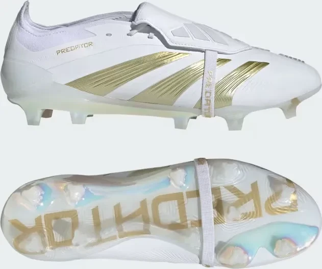 adidas Predator Elite Fold-Over Tongue FG cloud white/gold metallic