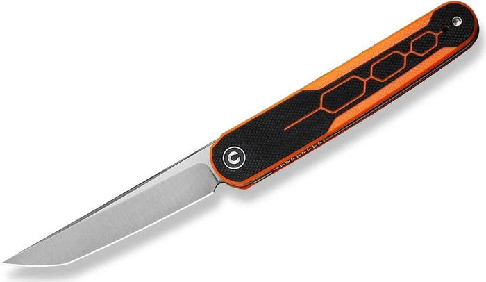 Civivi KwaiQ Flipper Taschenmesser milled orange/black g10/satin finished