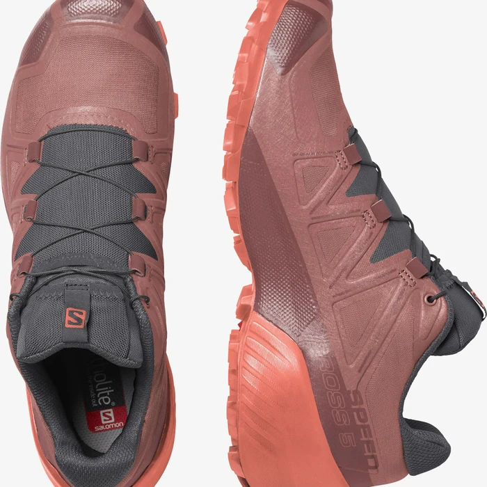 Salomon Speedcross 5 brick dust/persimon (Damen)