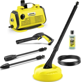 Kärcher K3 Horizontal Plus Home Elektro-Hochdruckreiniger inkl. Terrassenreiniger T1