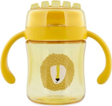 Trixie 360° Trinkbecher mit Griffen, 6+M, 200ml, Mr. Lion