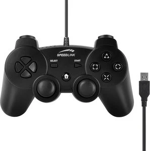 Speedlink Strike FX Gamepad schwarz (PS3/PC)