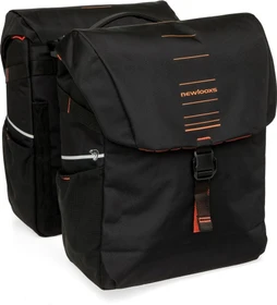 New Looxs Vigo Double MIK 2.0 Gepäcktasche schwarz/orange
