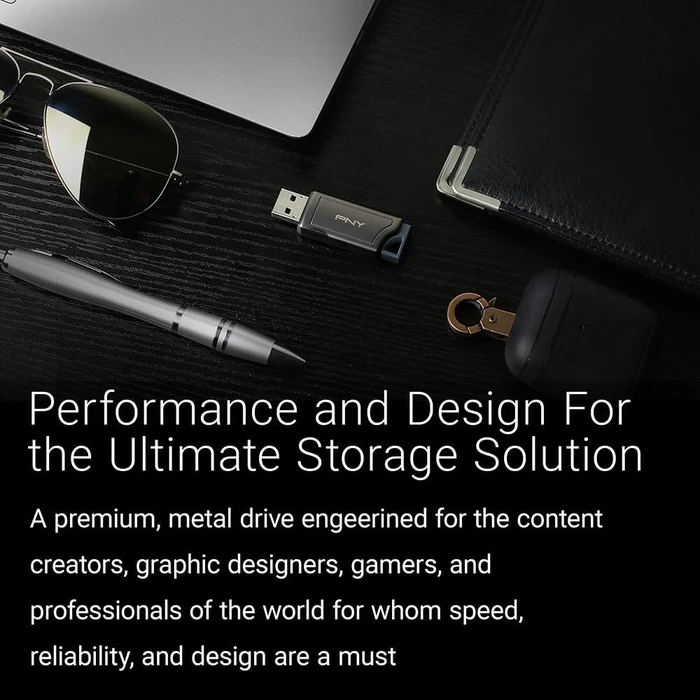 PNY Pro Elite V2 256GB, USB-A, USB 3.2 Gen 2×1