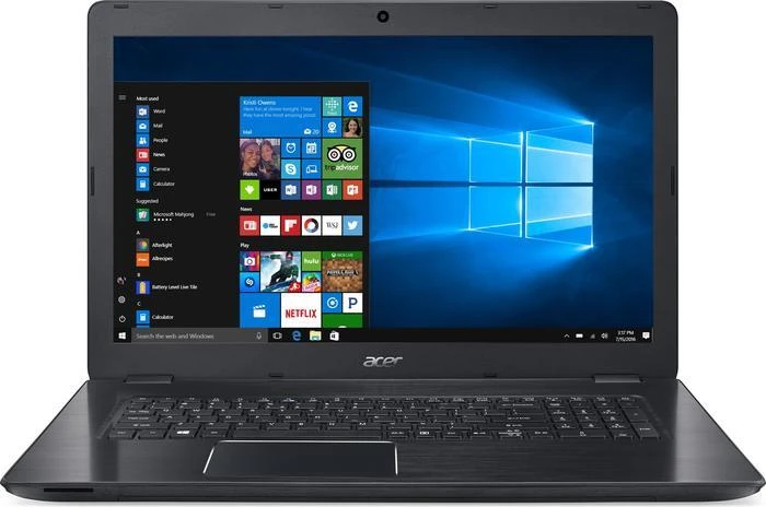 Acer Aspire F5-771G-738R, Core i7-7500U, 8GB RAM, 256GB SSD, 1TB HDD, GeForce GTX 950M, DE