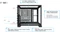 Lian Li O11 Dynamic / O11D Mini, schwarz, Glasfenster Vorschaubild