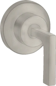 Hansgrohe Axor Citterio Absperrventil Unterputz mit Hebelgriff edelstahloptik