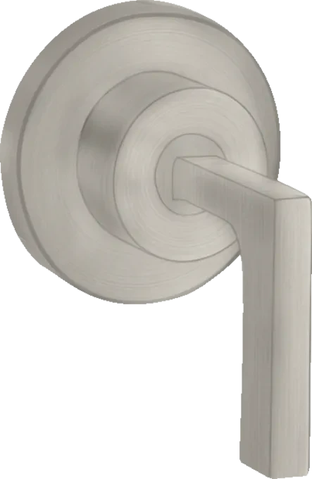 Hansgrohe Axor Citterio Absperrventil Unterputz mit Hebelgriff edelstahloptik
