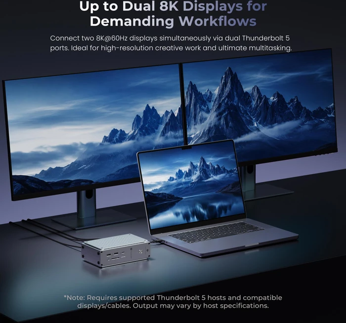Keychron 14-in-1 Dock, Thunderbolt 5 [Buchse]