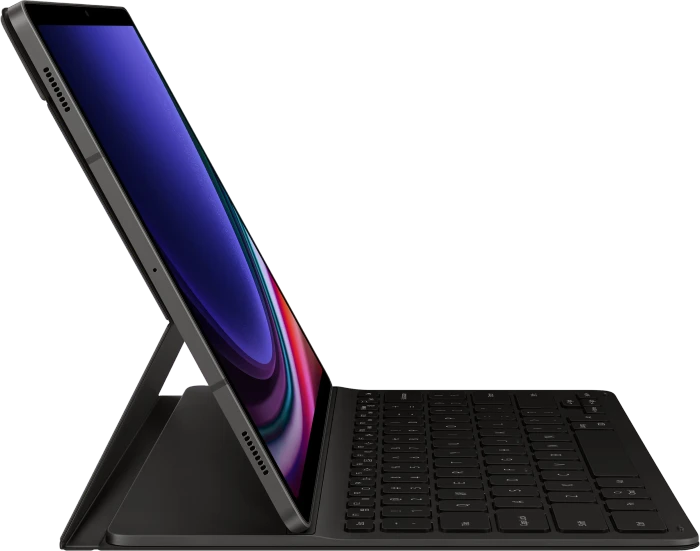 Samsung EF-DX810 Book Cover Keyboard Slim für Galaxy Tab S9+ / S9 FE+ / S10+, schwarz, DE