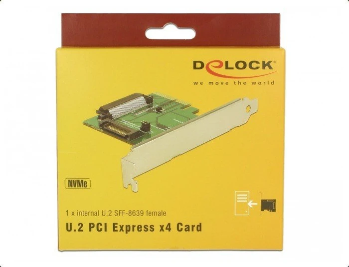 DeLOCK PCIe -> U.2 2.5"