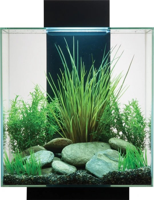 Fluval Edge 2.0 Aquarium-Set, schwarz, 46l