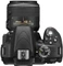 Nikon D3300 schwarz mit Objektiv AF-P DX 18-55mm 3.5-5.6 G VR und AF-S DX 55-200mm 4.0-5.6 G ED II VR Vorschaubild