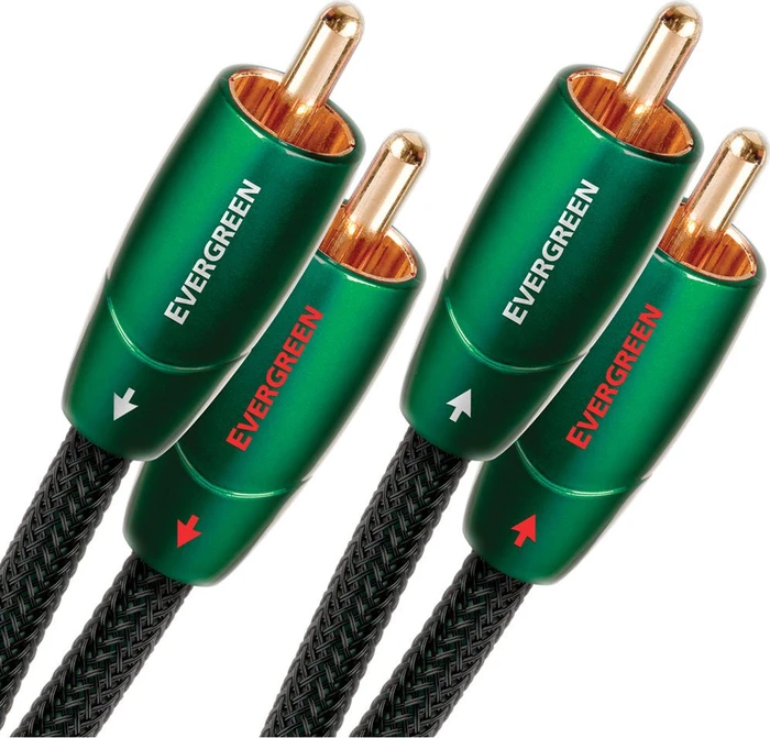 Audioquest Evergreen Composite Audio Kabel 1m grün