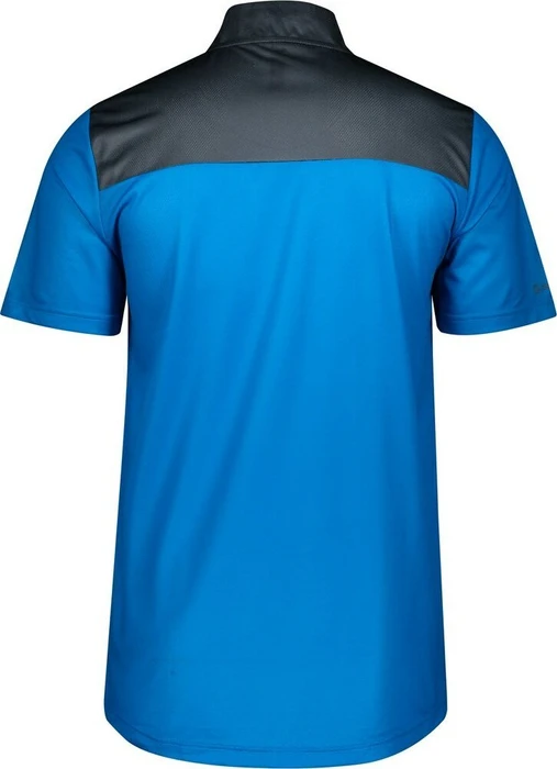 Scott Trail Flow Zip Trikot kurzarm skydive blue/nightfall blue (Herren)