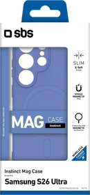 SBS Mobile Instinct Mag Cover für Samsung Galaxy S26 Ultra blau