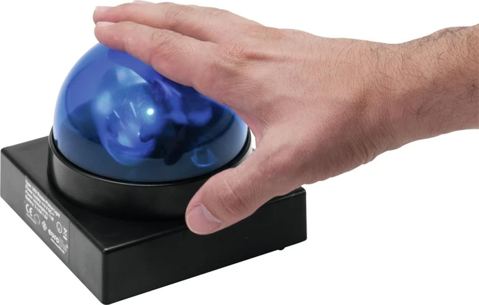 Eurolite LED Buzzer-Polizeilicht blau