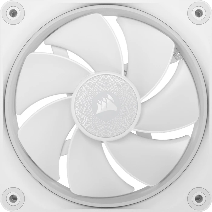 Corsair iCUE LINK LX120-R RGB Starter Kit, weiß, LED-Steuerung, 120mm, 3er-Pack