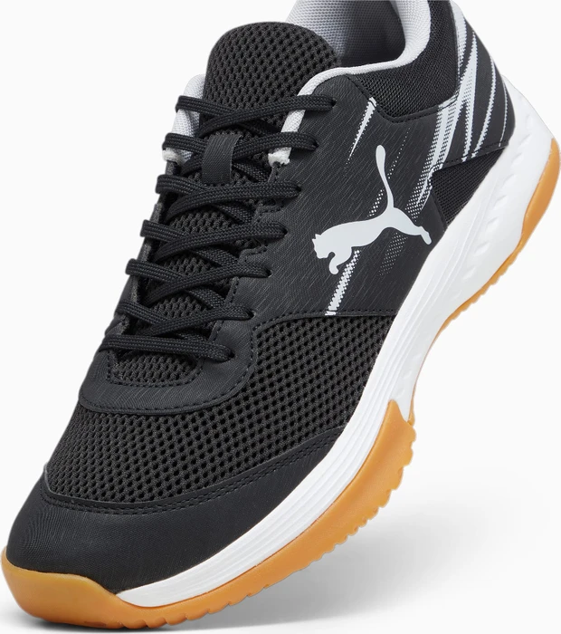 Puma Varion II Indoor puma black/cool light gray/yellow blaze/gum