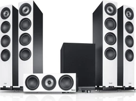 Teufel Definion 3 Surround Power Edition 5.1 Set weiß/schwarz