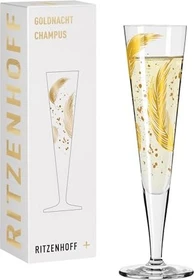 Ritzenhoff Goldnacht Champagnerglas von Andrea Arnolt 205ml