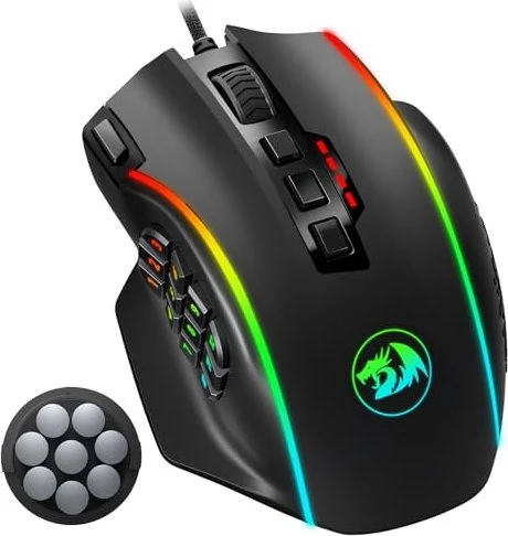 Redragon M901 Perdition schwarz, USB