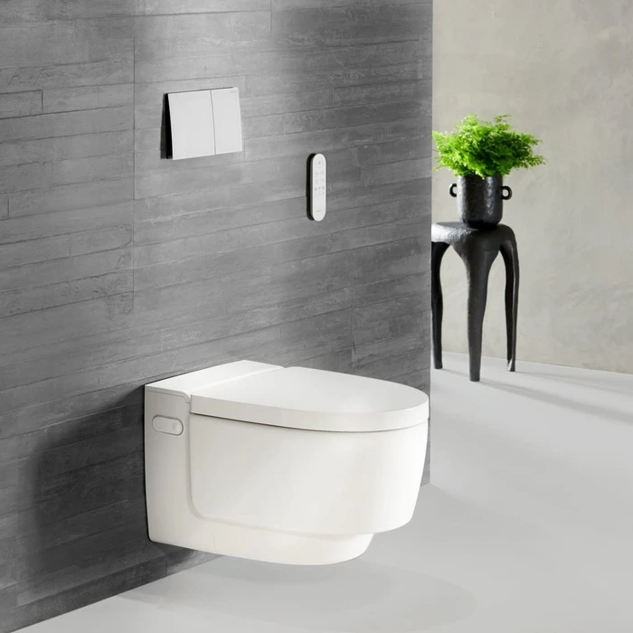 Geberit AquaClean Mera Comfort WC-Komplettanlage Wand-WC weiß/weiß