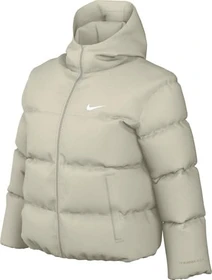 Nike Classic Puffer Therma-FIT Jacke light bone/white (Damen)