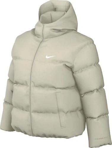 Nike Classic Puffer Therma-FIT Jacke light bone/white (Damen)
