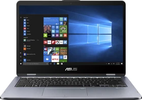 ASUS VivoBook Flip 14 TP410UA-EC541T, Star Grey, Core i5-8250U, 8GB RAM, 256GB SSD, DE