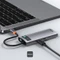Baseus Metal Gleam 6-in-1 Hub, USB-C 3.0 [Stecker] Vorschaubild