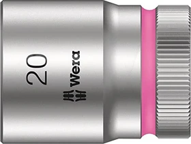 Wera 8790 HMC Zyklop Außensechskant Steckschlüssel 1/2", 20x37mm