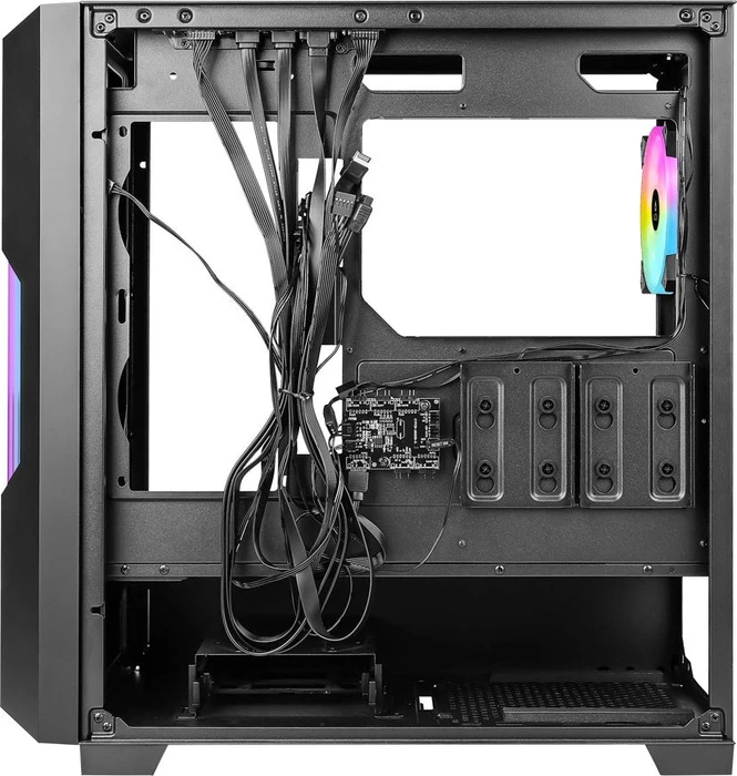 AZZA Guardian Glass Black, schwarz, Glasfenster