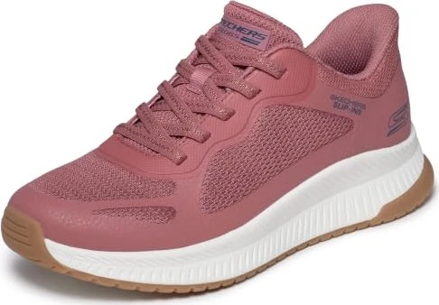 Skechers Slip-ins: Bobs Squad 4 rose mesh (Damen)