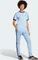 adidas 3-Streifen T-Shirt kurzarm ash blue/black (Damen) Vorschaubild