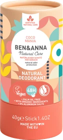 Ben & Anna Coco Mania Papertube Deodorant Stick, 40g