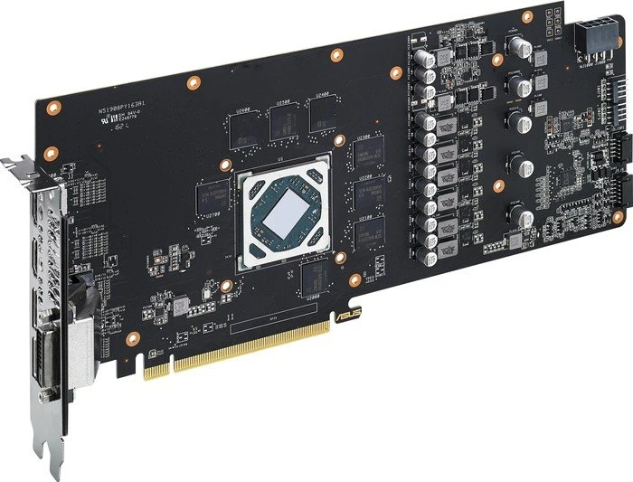 ASUS ROG Strix Radeon RX 480 OC, ROG-STRIX-RX480-O8G-GAMING, 8GB GDDR5, DVI, 2x HDMI, 2x DP