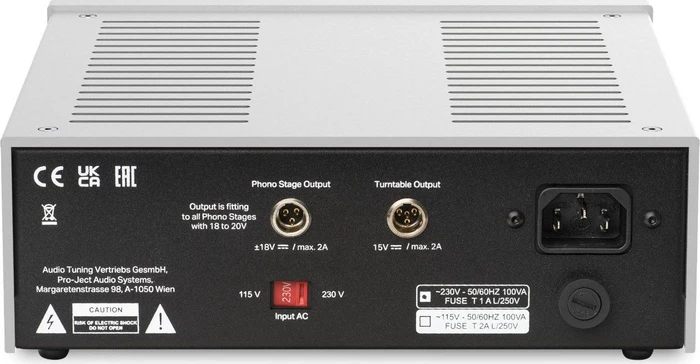 Pro-Ject Power Box RS2 Phono silber