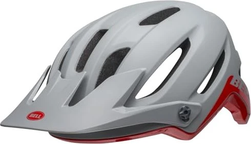 Bell 4Forty MIPS Helm cliffhanger matte/gloss gray/crimson