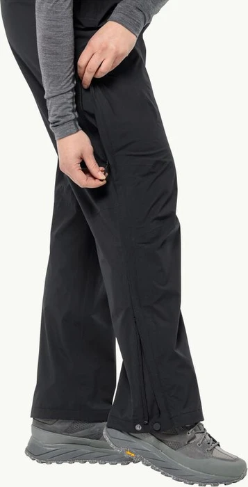 Jack Wolfskin Rainy Days 2.5l Hose lang schwarz (Damen)