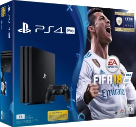 Sony PlayStation 4 Pro - 1TB FIFA 18 Bundle schwarz