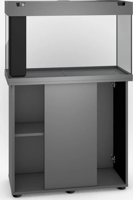 Juwel Rio 125 LED Aquarium-Set mit Unterschrank, grau/grau, 125l