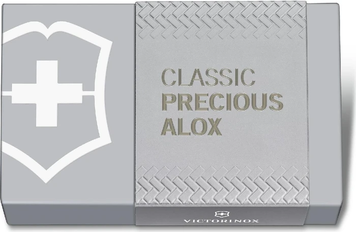 Victorinox Classic Precious Alox Taschenmesser infinite grey