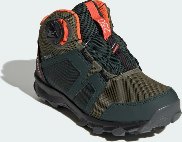 adidas Terrex Boa Mid Rain.RDY shadow green/pulse olive/impact orange (Junior)