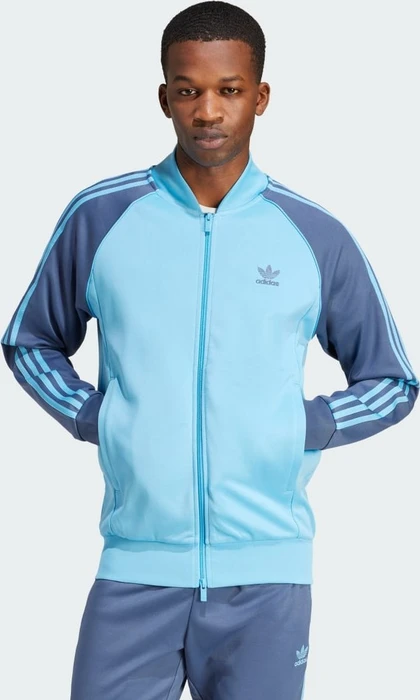 adidas Adicolor Classics SST Originals Trainingsjacke semi blue burst/preloved ink (Herren)