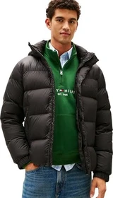 Tommy Hilfiger Puffer Down Hood Jacke schwarz (Herren)