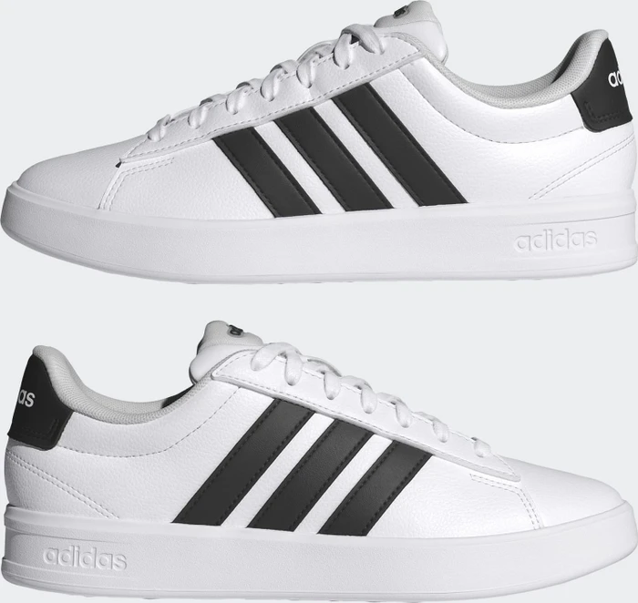 adidas Grand Court 3.0 cloud white/core black (Damen)